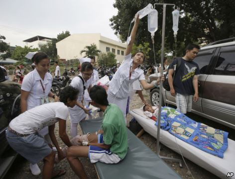 Philippines: Động đất kinh hoàng, hơn 70 người chết