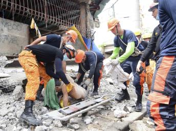 Philippines: Động đất kinh hoàng, hơn 70 người chết