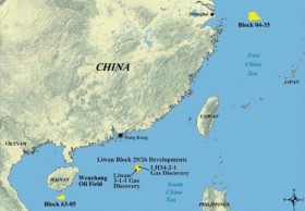 Trung Quốc hoàn thành lắp đặt giàn khoan nước sâu lớn nhất châu Á tại Biển Đông